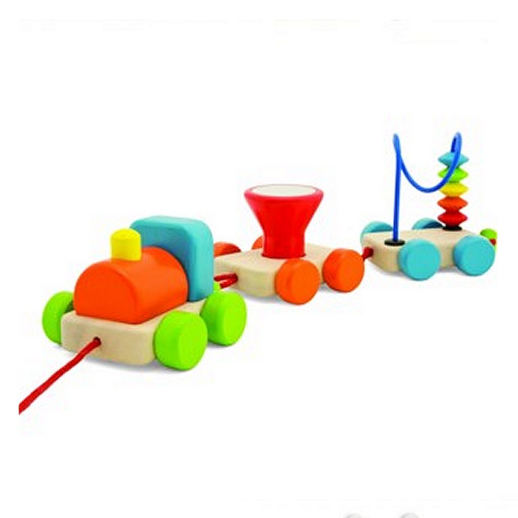 Train d'activités en bois Pintoy