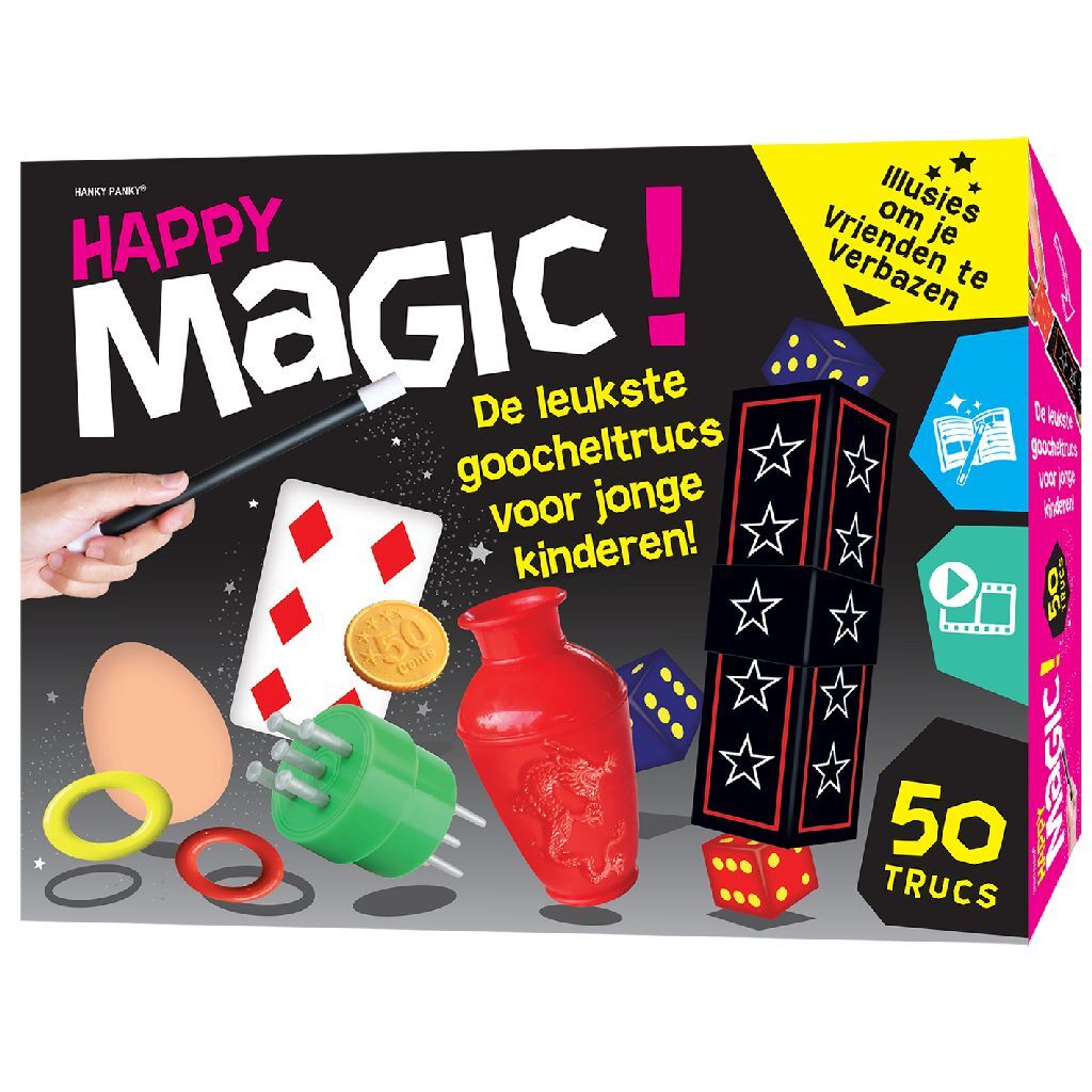 Toys Panky Hanky ​​Happy Magic 50 Tricks