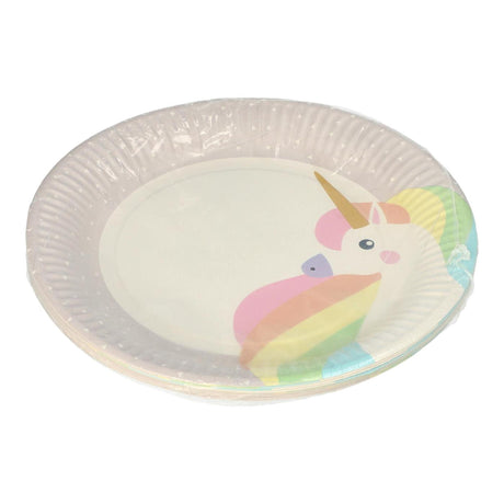 Papstar assiettes licorne carton ø23cm 10 pcs