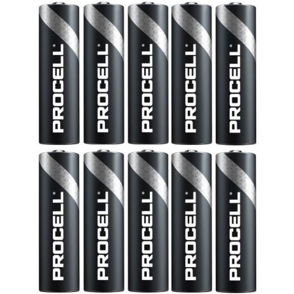 Procell aa Batteries aa Penlite par 10 pièces