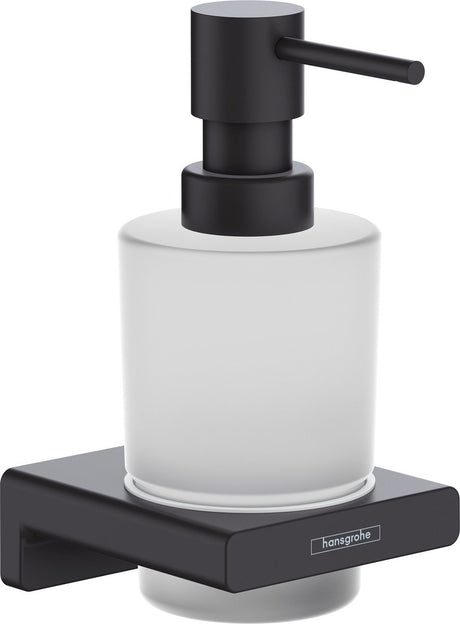 Hansgrohe addtoris distributeur de savon noir mat