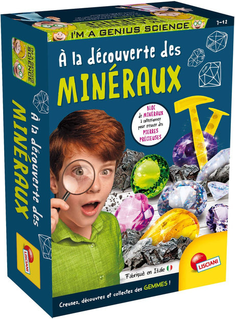 Lisciani je suis un génie de la science de poche- à la découverte des minéraux