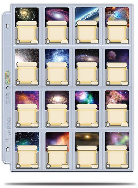 Ultrapro ultra pro platine pages 16 pochettes