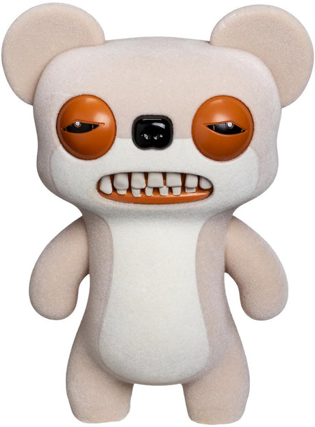 Cauchemar de l'ours en peluche Fugglers - monstre beige avec des dents humanoïdes