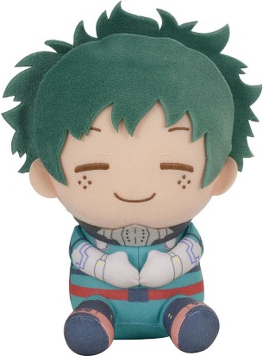 Banpresto mon héros académique - izuku midoriya grosse peluche 20cm