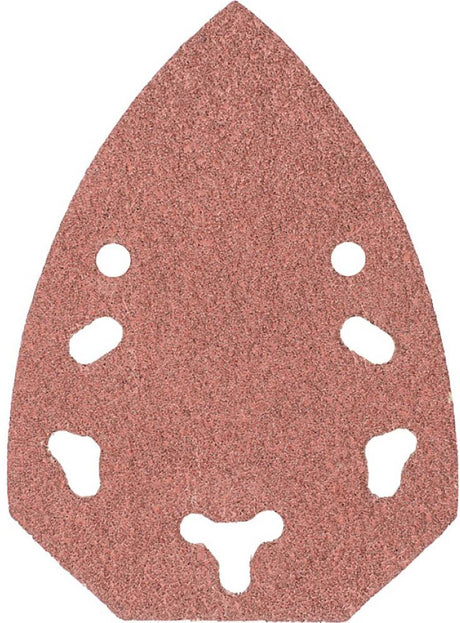 Kwb 493508 papier de verre delta grain (num) 80 (l x l) 140 mm x 100 mm 5 pièce(s)