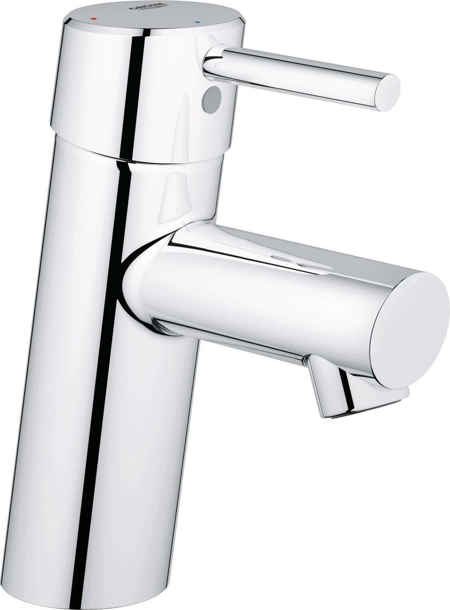 Robinet pour lavabo Grohe concetto - chrome - économie d'eau