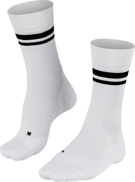 Falke te4 chaussettes de tennis classiques anti ampoules, chaussettes de sport en coton à rembourrage léger femme blanc - taille 35-36