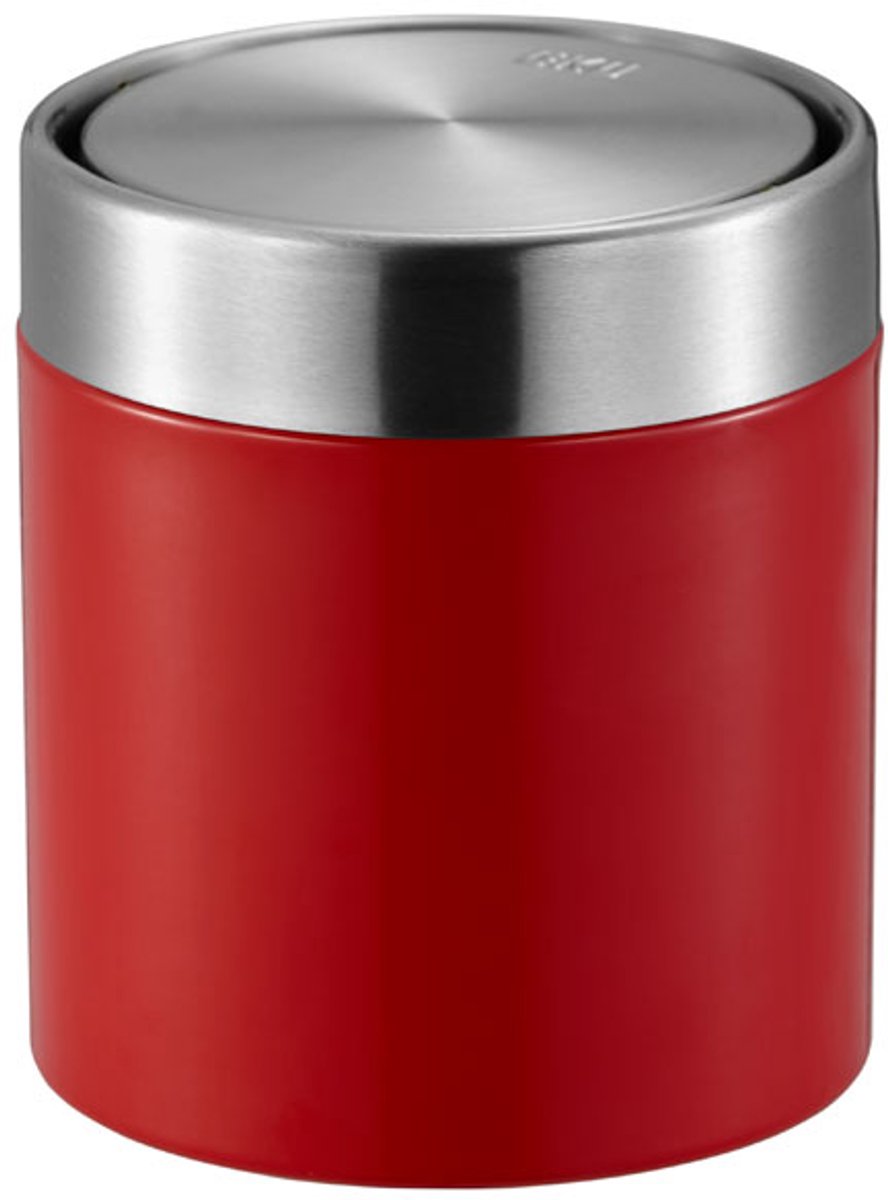 Eko poubelle de table fandy 1,5l - rouge | 2 pièces