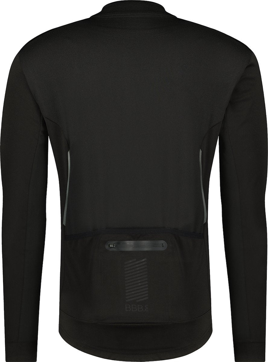Bbb cycling triguard 3.0 fietsjas heren - drie-seizoenen wielren fietsjack heren - waterafstotend windjack - zwart - maat s - bbw-452