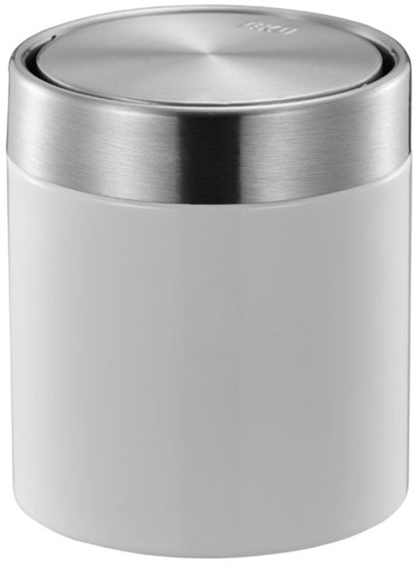 Eko poubelle de table fandy 1,5l - blanc | 2 pièces