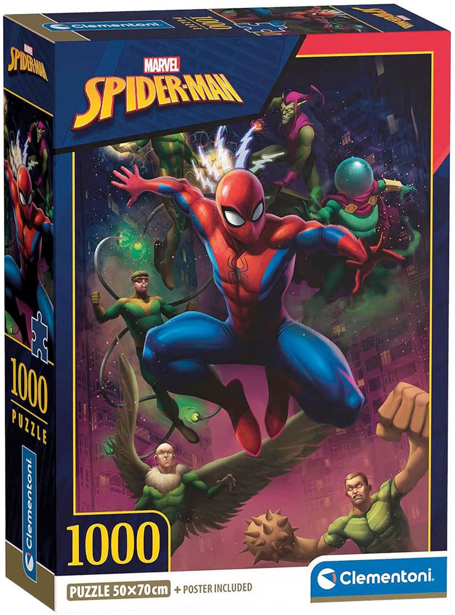 Clementoni puzzle Spiderman - 1000 pcs.