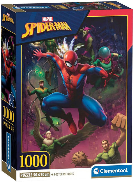 Clementoni puzzle Spiderman - 1000 pcs.