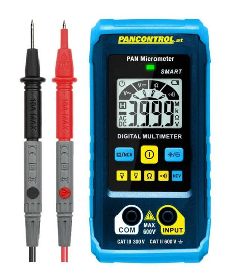 Pancontrol multimeter digitale kat iii 300v