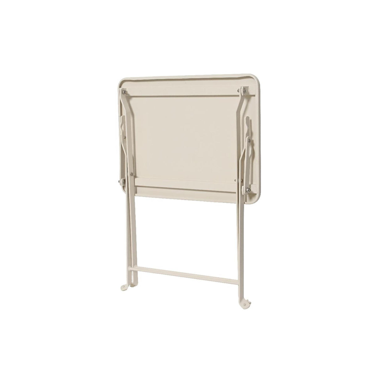 Table d'appoint Decoris acier blanc cassé 40x30x45cm