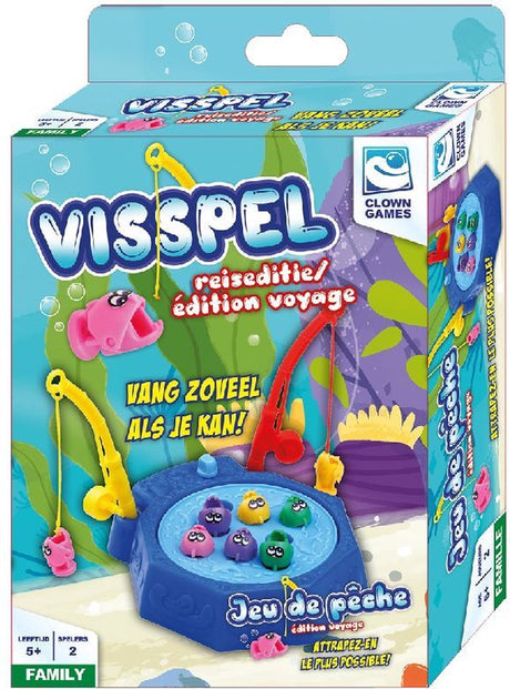 Jeux de clown, jeu de pêche, édition voyage