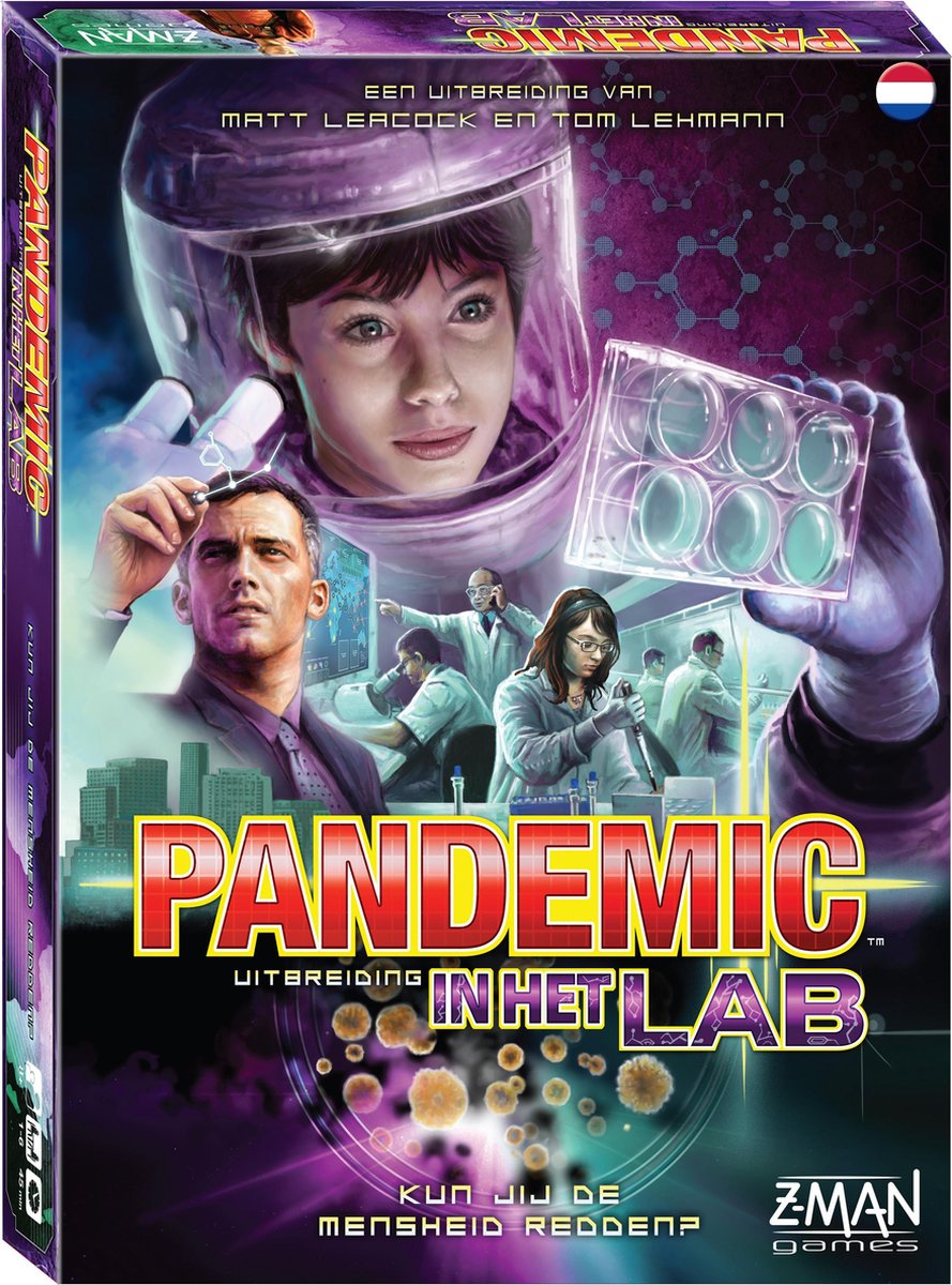 Asmodee Pandemic: dans le laboratoire