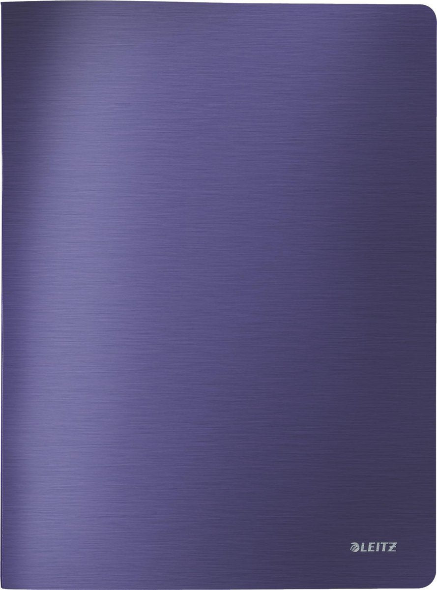 Leitz livre de présentation style 39580069 din a4 nombre de dossiers : 20 bleu titane 1 pièce