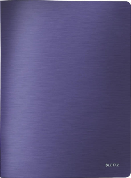 Leitz livre de présentation style 39580069 din a4 nombre de dossiers : 20 bleu titane 1 pièce