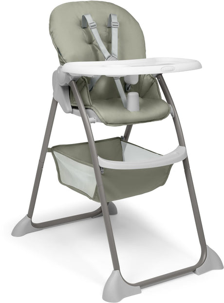 Hauck - sit nfold - chaise haute pliante compacte - sauge
