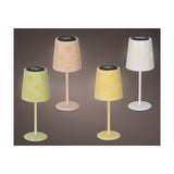 Lampe de table solaire Lumineo métal ø11xh28cm