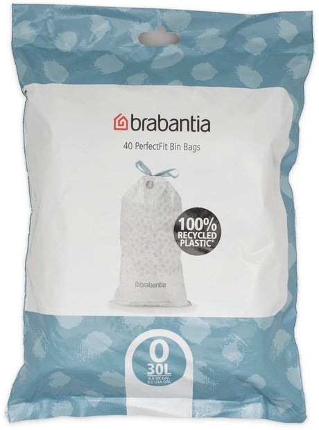 Sacs poubelle Brabantia perfectfit - 30 l - code o - 40 pièces
