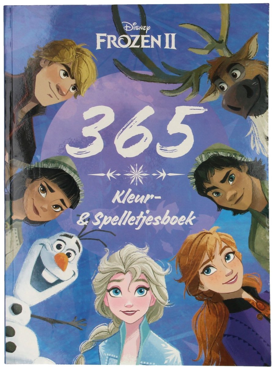 Livres spéciaux Pays-Bas bv Disney 365, livre de jeux La Reine des Neiges