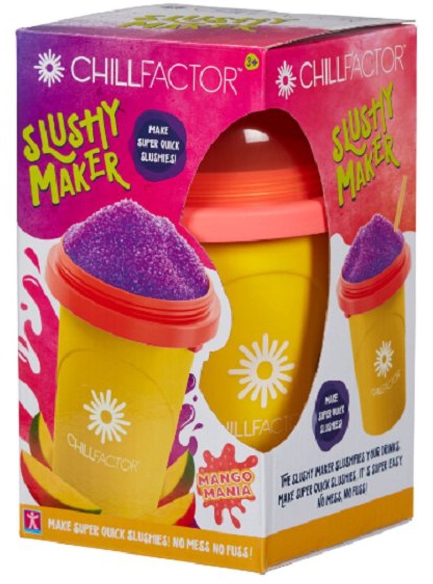 Chillfactor slushy maker fruitastic mangue mania | 3 pièces