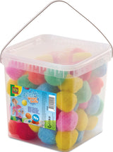 Ses creative 02405 - beaucoup de boules anti-éclaboussures - 70 ballons d'eau réutilisables dans un seau - utilisez le seau pour remplir vos boules d'eau