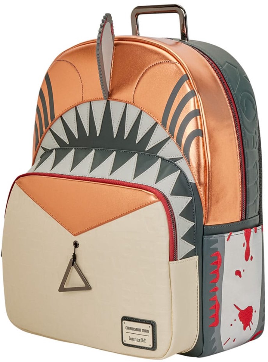 Loungefly crunchyroll par sac à dos pleine grandeur tronçonneuse homme sacs