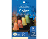 Lanterne solaire Lumineo plastique h18,5cm