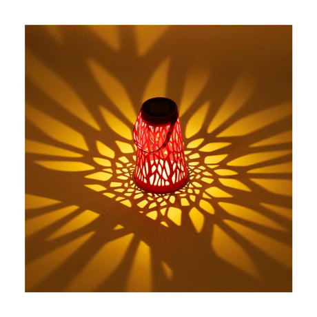 Lanterne solaire Lumineo plastique ø11,5xh18cm