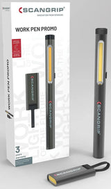 Stylo de travail Scangrip Action Package 200 R + Flash Micro R. jeu de lampes 2 pièces