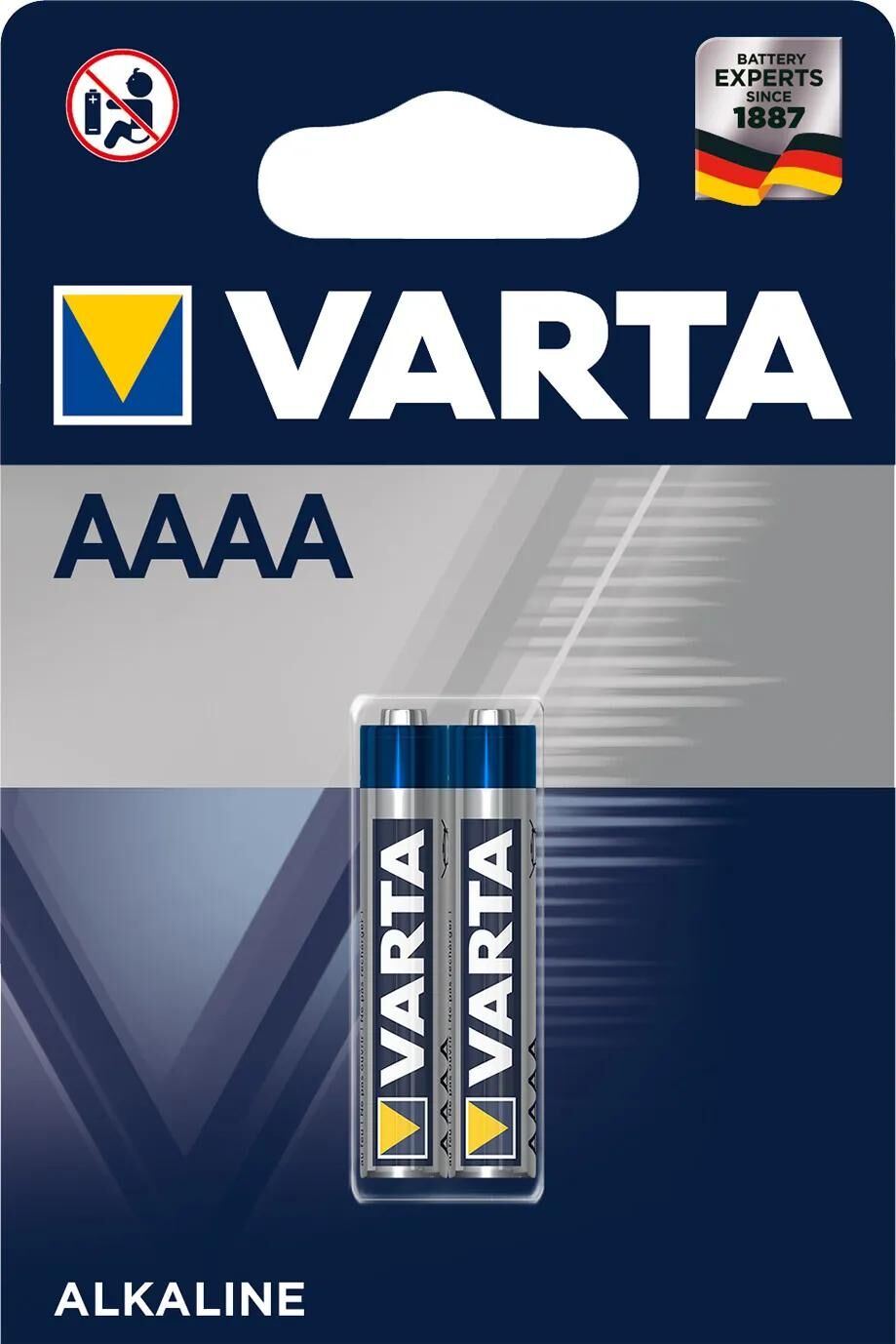 Varta batterie électronique professionnelle batterie aaaa 2er-sb professionnelle