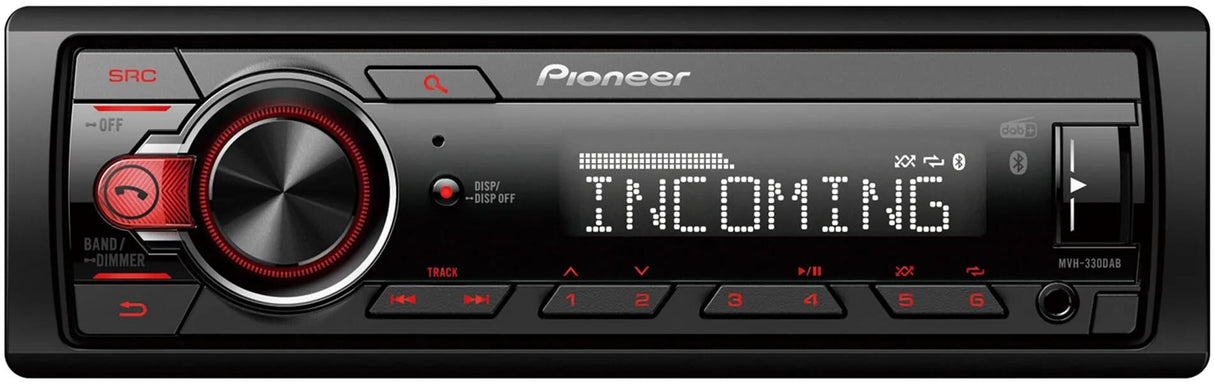 Autoradio pionnier MVH-330daban. tuner multimédia mvh-330daban