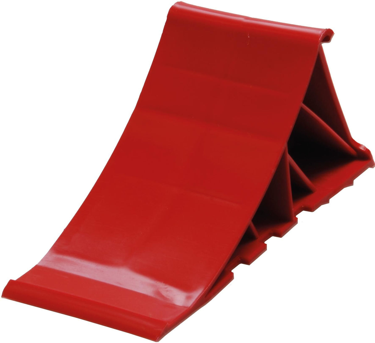 Cale de roue Tripus Cale de roue en plastique sans support rouge