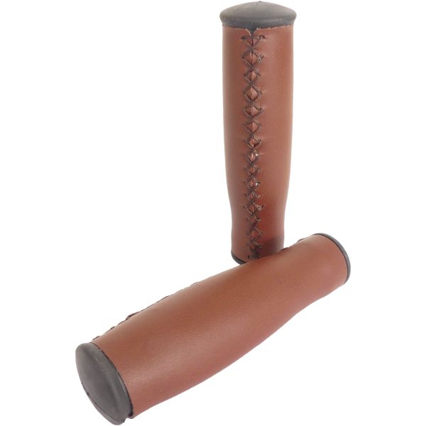 Edge City Gatchles - 135 mm en cuir artificiel marron foncé