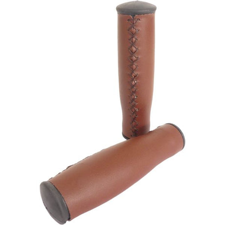 Edge City Gatchles - 135 mm en cuir artificiel marron foncé