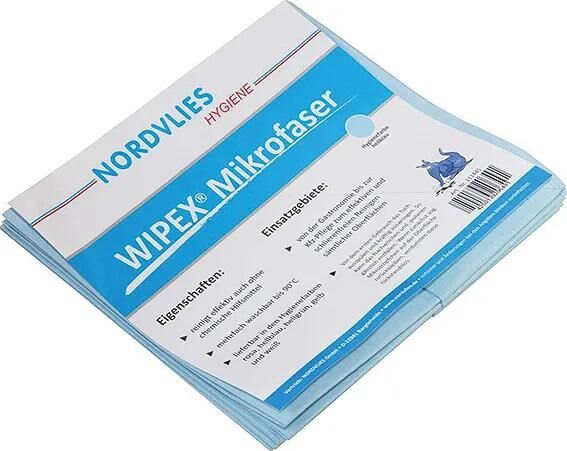 Nordvlies chiffon en microfibre wipex chiffon en microfibre wipex bleu 10x5 chiffons