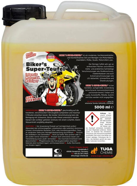 Tuga nettoyant chimique biker's super-teufel bikers super devil 5l tuga