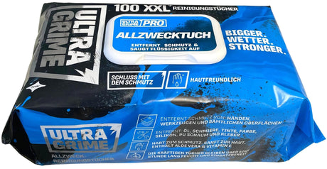 Chiffon de nettoyage Ultragrime pro allzwecktuch chiffon tout usage ultragr pro, 1pk. un 100 pièces.