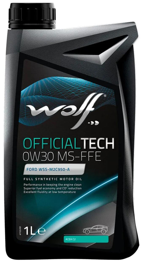 Huile moteur Wolf officialtech ms-ffe . huile moteur 0w30 1l off.tech ms-ffe