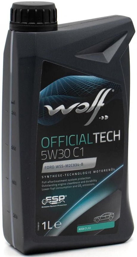 Huile moteur Wolf officialtech c1 . huile moteur 5w30 1l off.tech c1