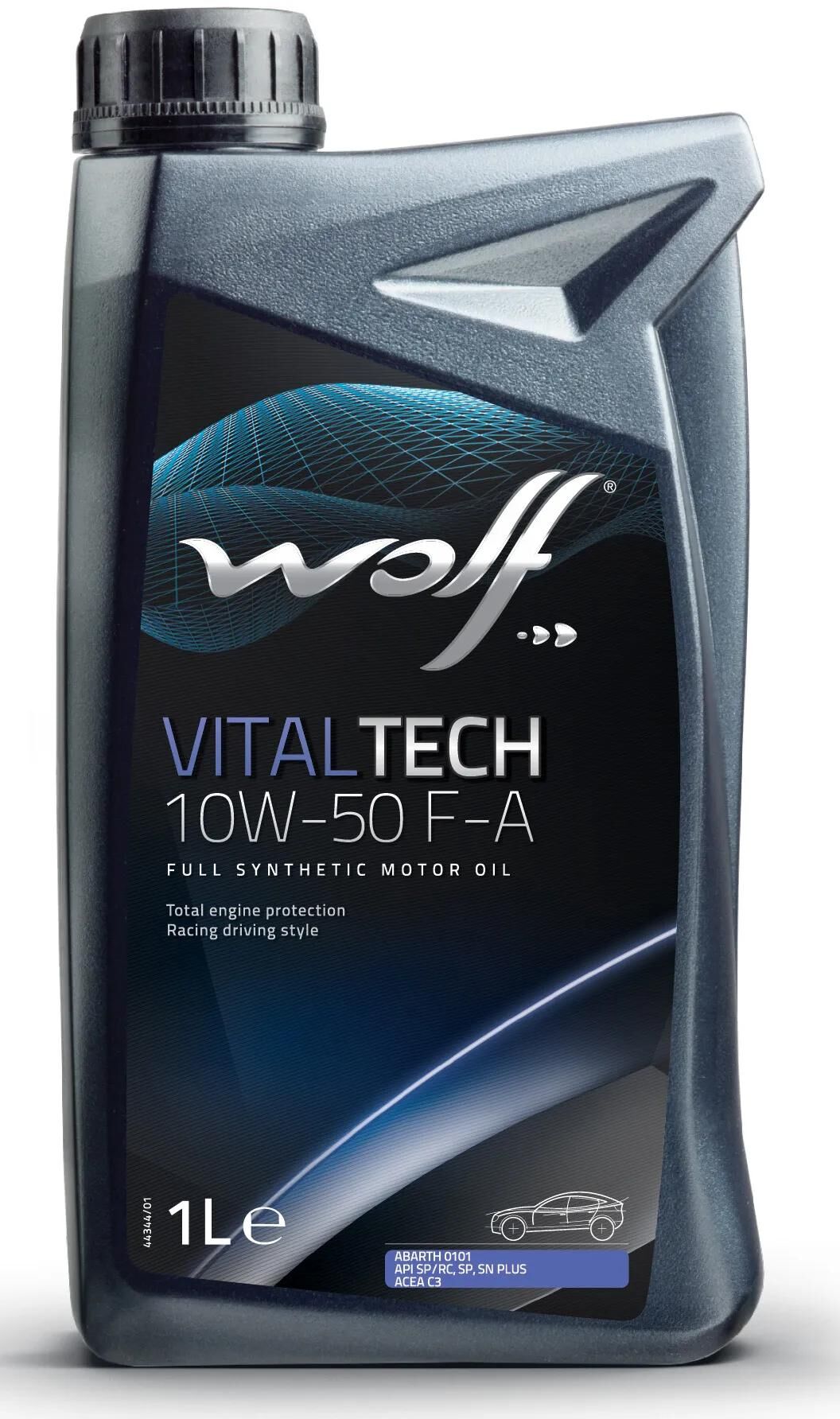 Huile moteur Wolf Vitaltech f-a. huile moteur 10w-50 1l vital tech f-a