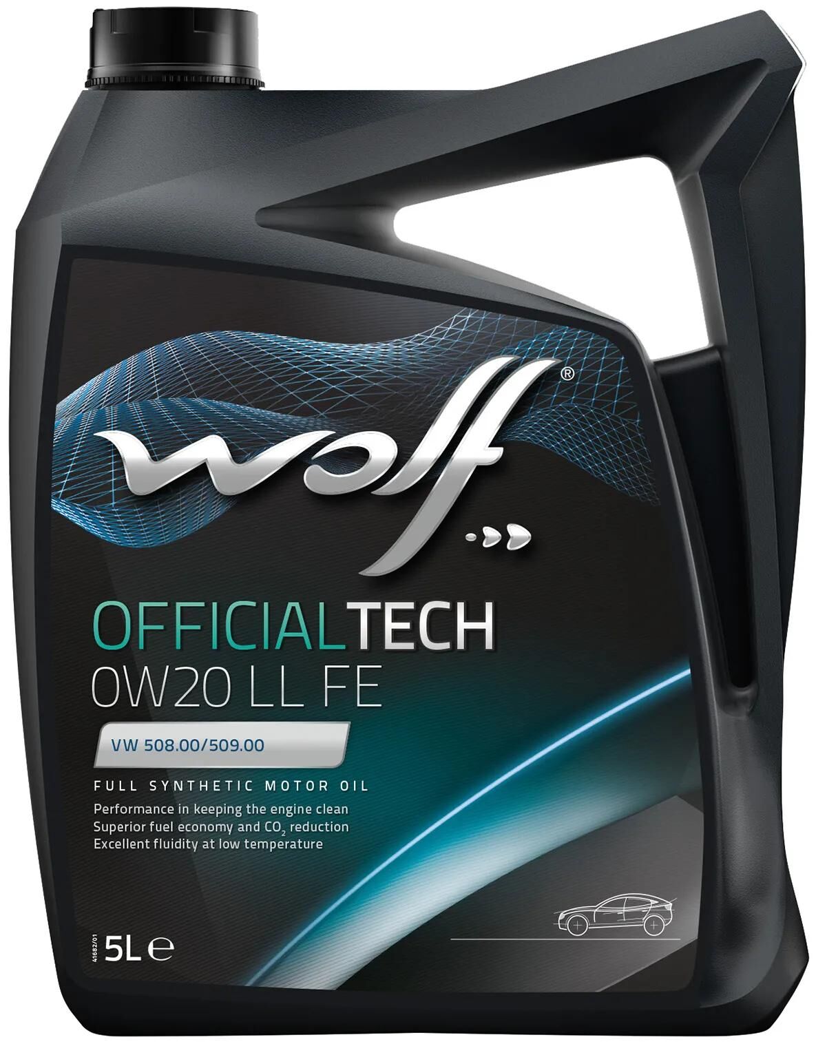 Huile moteur Wolf officialtech ll fe. huile moteur 0w20 5l off.tech ll fe