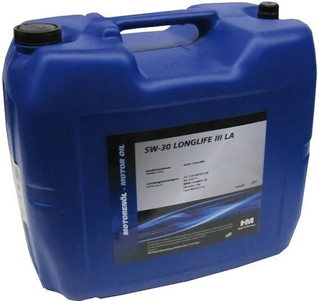 Huile moteur Hm longue durée iii la . huile moteur 5w30 longlife iii la 20 litres.