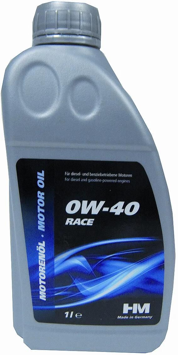 Hm huile moteur course huile moteur 0w40 course entièrement synthétique 1 litre.