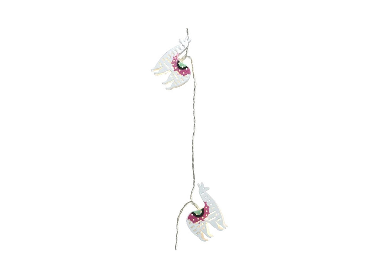 Cordon lumineux LED Lumineo alpaga métal 180cm-10l