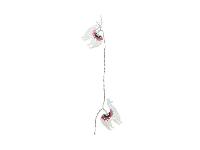 Cordon lumineux LED Lumineo alpaga métal 180cm-10l