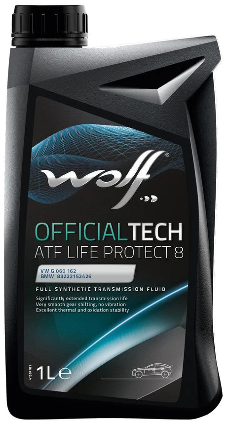 Huile de transmission Wolf Officialtech Atf Life Protect 8. huile pour engrenages 1l atf off.tech lifeprot. 8